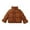 Coffee, variant on REDARER Girls Puffer Coat, Stand Collar Baby Jacket with Lantern Sleeves, Thicken Windproof Winter Outwear,Size:3-4 Years