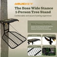 thumbnail image 2 of Muddy The Boss Tree Stand, Ambush Harness & Hawk Set of 3 Climbing Sticks, 2 of 12