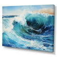 thumbnail image 2 of Designart "Tranquil Horizons At Beach Sunrise IV" Ocean Canvas Prints, 2 of 7