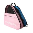 thumbnail image 1 of Bolsa de almacenamiento de patines Roller Bolso de hombro Correa ajustable con mango Carrier de zapatos de patinaje Carrier Bolso para mujeres niños Rosa, 1 of 8