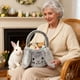 thumbnail image 4 of Decoración de Mesa de Pascua Easter Bunny Plushs Hand Basket Portable Candy Gift Bag Children toy Decoration Decoración del hogar, 4 of 6