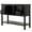 Black, variant on Console Tables for Entryway, Kitchen Sideboard Buffet with 4 Drawers and Cabinets, 46" Entrance Table in Hallway, Solid Wood Espresso Contemporary Sofa Tables Console Table with Storage Shelf