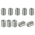 thumbnail image 1 of Unique Bargains Adaptateurs Filetés Manchon Réducteur Écrou M6 * 1 Mâle à M3 * 0,5 Femelle Réparation Insert Vis Réducteur 8mm 10 Pcs, 1 of 6
