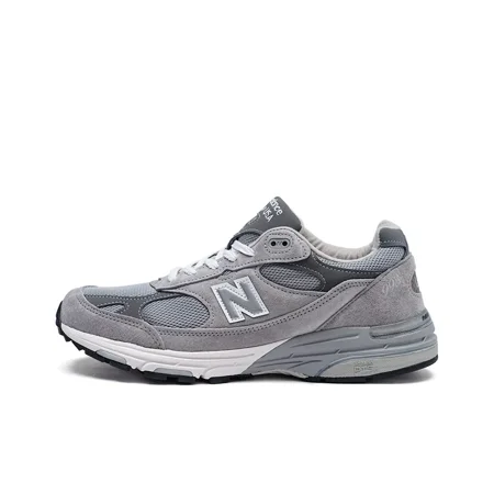 

993 simple and comfortable shock absorption anti-slip and wear-resistant low-top leisure running shoes for men and women the same gray MR993GL