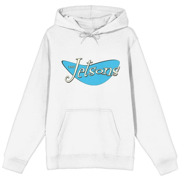 Jetsons Logo Men's White Sweatshirt-X-Large