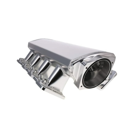 102mm Aluminum Intake Manifold for GM LS - Clear Anodized