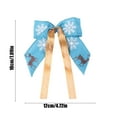 thumbnail image 3 of onlyliua Oferta Por Tiempo Limitado Adornos Navideños con Lazos Colgantes Lazos de Tela Festivos En Una Variedad de Colores para Puertas, Paredes, Árboles o Decoraciones Festivas para Fiestas., 3 of 6