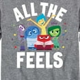 thumbnail image 3 of Inside Out - All The Feels - Toddler And Youth Long Sleeve Graphic T-Shirt, 3 of 5