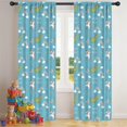 thumbnail image 5 of Blackout Kids Curtains,Blue Cartoon Dinosaur and Unicorn Rainbow Cloud Childrens Insulated Curtains Set Of 2,Bedroom Essentials,Toddler Room Decor 42"x84", 5 of 5