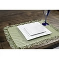 thumbnail image 5 of Lintex Linens Homespun Check Chocolate 100% Cotton Placemat (Set of 4), 5 of 5