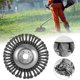 thumbnail image 4 of Cepillo de rueda de alambre de acero de 6 pulgadas,limpieza de malezas, jardín, cabezal de repuesto universal indestructible para cortador de césped, accesorio para comedero de malezas, 4 of 5