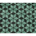 thumbnail image 4 of oneOone Cotton Flex Green Fabric Geometric Sewing Material Print Fabric By The Yard 40 Inch Wide, 4 of 4