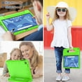 thumbnail image 6 of SUPNICE Kids Case for Walmart Onn 11 Inch Tablet Pro 2023 (Model: 100110027), Lightweight Shockproof Convertible Handle Stand Case for Onn Tablet Pro 11",Green, 6 of 7