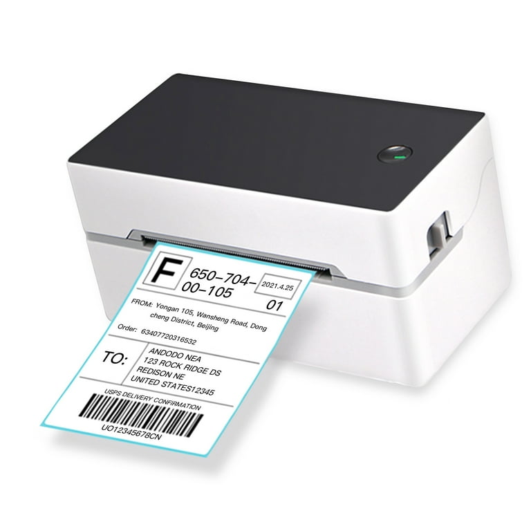 Desktop Shipping Label Printer High Speed USB Direct Thermal Printer Label  Maker Sticker 40-80mm Paper Width for Shipping Postage Barcodes Labels  Printing Compatible with Ebay Shopify FedEx - Walmart.com