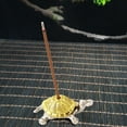 thumbnail image 5 of Incense Stick Holder, Metal Incense Burner, Turtle Shaped Incense Stick Rack for Desktop, Durable Brown and Golden Metal Incense Plug Holder, Compact and Unique Design, 5 of 7