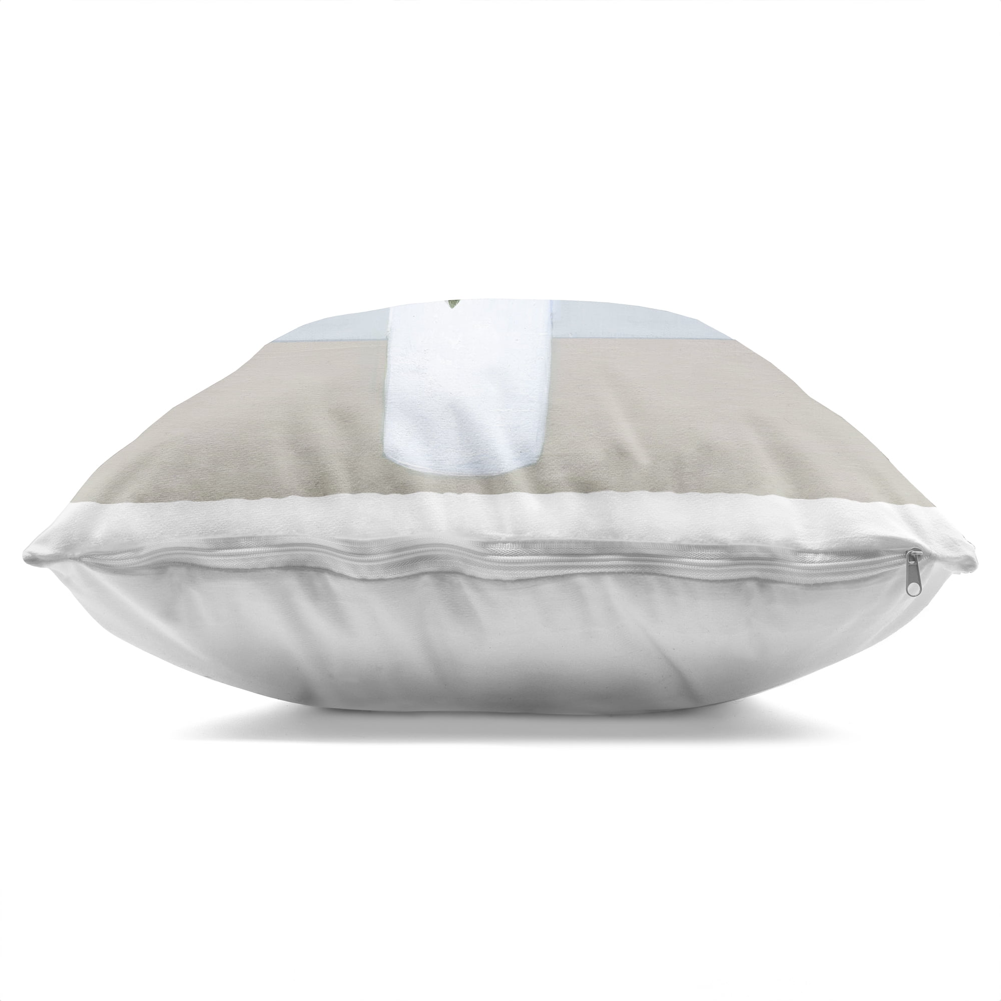 Stupell Industries Mixed White Blooms on Blue Decorative Printed Throw Pillow, design by Marilyn Dunlap, 18 x 7 x 18