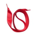 thumbnail image 2 of Santimon 2 Pairs Flat Shoe Laces Silk Ribbon Shoelace for Sneakers/ Canvas Shoes/ Board Shoes 55" Red, 2 of 8