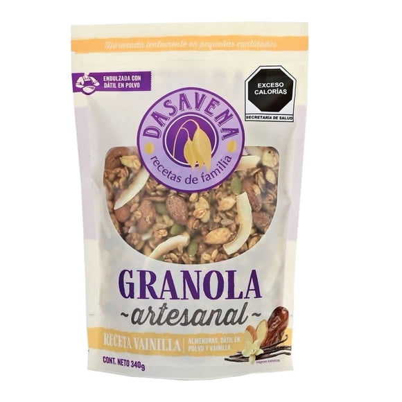 Granola Dasavena artesanal Vainilla 340 gr