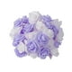 thumbnail image 5 of Guirnalda de luces LED de rosas de 300 cm con alimentación USB, 20 LED, flores artificiales Blanco y violeta, 5 of 9