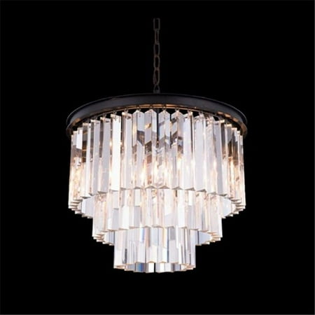rc pecaso foucaults mocha pwg handcut heirloom chandelier