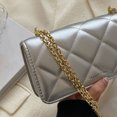 thumbnail image 2 of Bolso cruzado con cadena para mujer, Bolso cuadrado clásico informal, Bolso ligero para citas diarias, 2 of 9