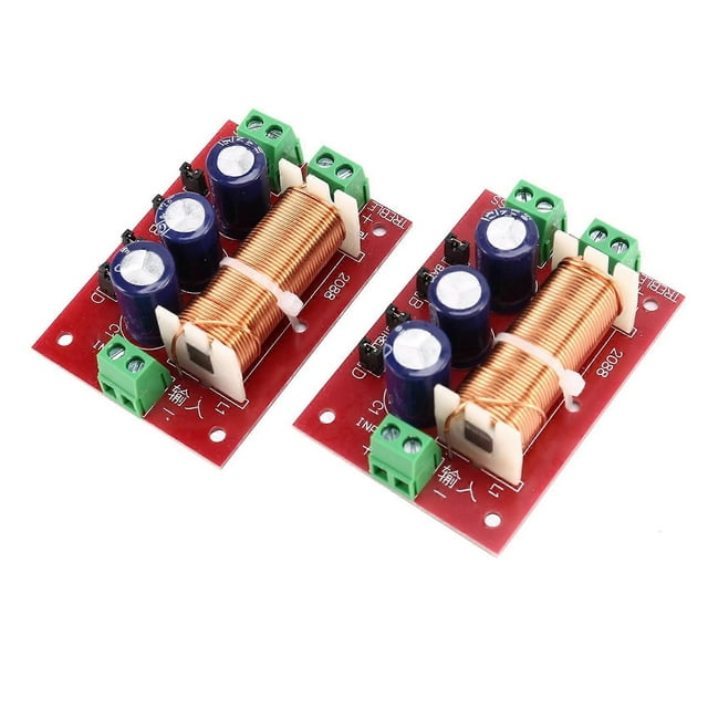 Beada YLY2088 Audio Frequency Divider 400W Adjustable 2Way Crossover Filter Full Range Treble Bass Frequency Divider