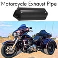 thumbnail image 3 of Kit de silenciador de escape Para motocicleta 28 mm tubo de escape de carreras Para motos de cross 50 cc 110 cc 125 cc ATV negro shaofei, 3 of 5
