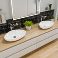 thumbnail image 5 of ALFI brand AB1597-BN Brushed Nickel Single Hole Tall Waterfall Bathroom Faucet, 5 of 11