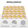 thumbnail image 3 of Sikiie Ducks And Pink Heart Dish Drying Mat, Kitchen Counter Mat, Self Drying Mat for Kitchen Counter Dish Drying Pad ,for Dishes, Utensils, Pots and Pans(24" x 18"), 3 of 7