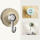 thumbnail image 3 of Bathroom And Toilet Non Perforated Rotating Suction Cup Hook, 3 of 6