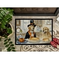 thumbnail image 3 of Carolines Treasures DAC1777MAT 18 x 27 in. Unisex Golden Retriever Fall Kitchen Pumpkins Doormat, 3 of 5