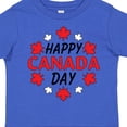 thumbnail image 4 of Inktastic Happy Canada Day- Maple Leaf Circle Boys or Girls Toddler T-Shirt, 4 of 5