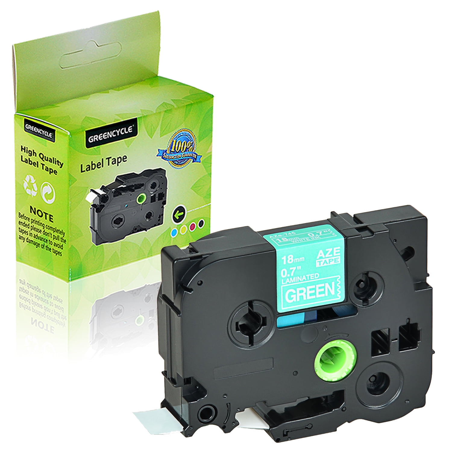 GREENCYCLE 1 Pack Compatible for Brother TZe-745 TZ-745 TZ745 TZ745 TZe ...