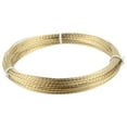 thumbnail image 3 of BUYISI Braiding Line Windshield Wire Rope Gold Braided Wire Gold Roll Golden Wire Rope Cut Out Pull Rope Removal Tool, 3 of 5