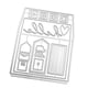 thumbnail image 3 of Plantilla de troquelado de metal para Navidad, plantilla de relieve fácil de usar, plantillas navideñas, para invitaciones de álbumes de recortes Estilo B, 3 of 8