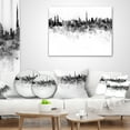 thumbnail image 4 of Designart Dubai Skyline - Cityscape Throw Pillow - 18x18, 4 of 5