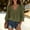 Army Green plus size boho top a1, variant on Women Plus Size V Neck Blouse 3/4 Sleeve Ruffle Flowy Boho Casual Pullover Top Summer Solid Tee Shirt for Curvy Women, Pink L