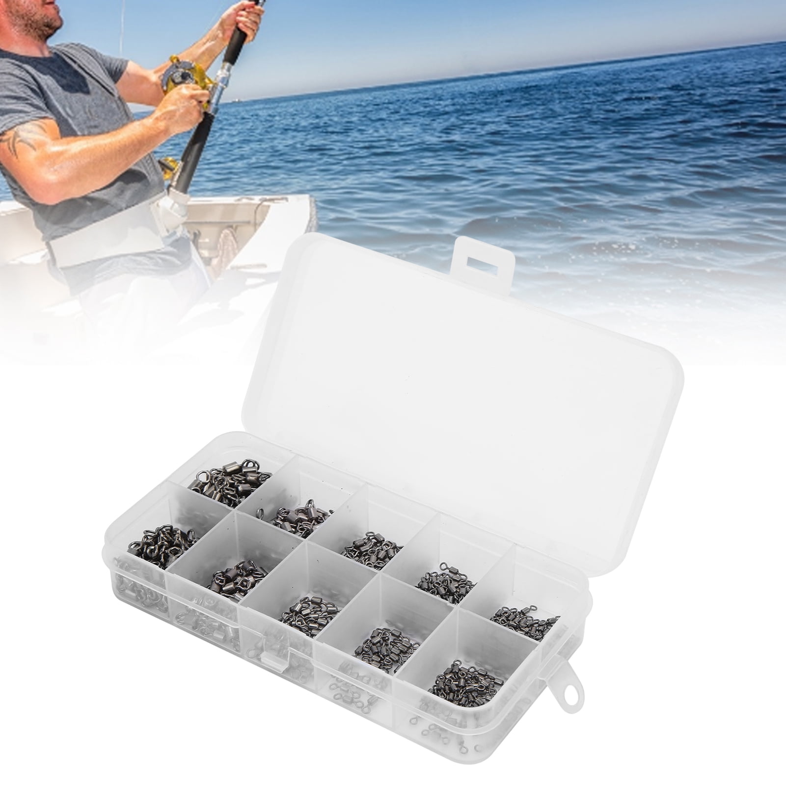 Roulement à Billes Roulantes Pour Baril Avec Soudure Solide Rotation Libre Sans Torsion Rouille Pour Lavage D'Eau Salée Huile Avec Goupille Acier Inoxydable