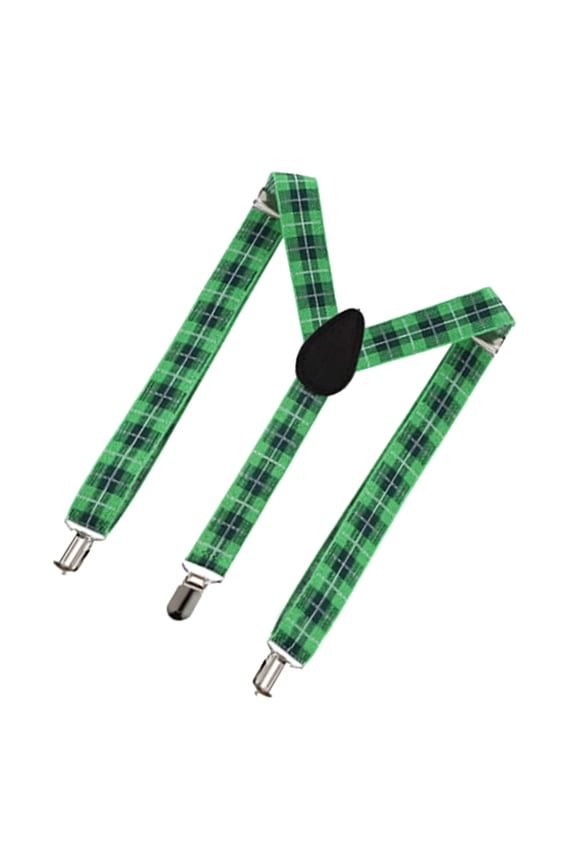 StPatrick Day Costume Accessories Suspenders for Carnival Party Irish Festival Party Celebration Shoulder Strap