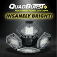 thumbnail image 4 of Bell + Howell Quadburst Multi-Directional Adjustable Panels LED Garage Light, 8000 Lumens, 4 of 6