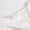 White, variant on Men's Black Canvas Sneakers with Claw Print, Edgy Streetwear Platform Shoes