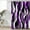Purple, variant on Aqua Stripe Small Stall Shower Curtain, Waterproof Shower Curtains for Bathroom, Ombre Grey Moire Geometric Modern Abstract Washable Fabric Cloth Bath Curtain for Bathtub with Hooks 36x72 Inches