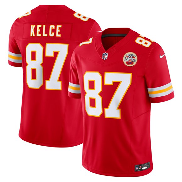 Men's Tracis Kelce Kansas City Chiefs Nike Game Jersey - Red