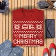 thumbnail image 2 of Veracco Merry Christmas Shitters Full Christmas T-Shirt for Women - Funny Ugly Xmas Gifts Humor Costumes (Red), 2 of 2