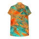 thumbnail image 5 of Xuyuer Vintage Style Raglan Sleeve Button Top - Women's Fashion Casual Printed V-Neck Loose Sleeve Blouse for Weekend Outings, Retro Inspired Spring Summer Fashion & Boho Chic Wardrobe Staple, 5 of 6