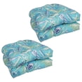 thumbnail image 2 of Blazing Needles 93184-4CH-OD-105 19 in. U-Shaped Dining Chair Cushions, Capecod Summer - Set of 4, 2 of 3