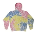thumbnail image 2 of Colortone Tie Dye Hoodies Multicolor Adult S to 3XL Men Unisex, 2 of 4
