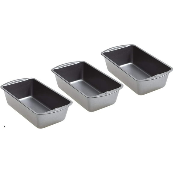 Pan Loaf Nonstick Large 9 x 5 in Set of 3