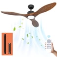 thumbnail image 6 of Wozzio 52-Inch Ceiling Fan with Integrated LED Light and Remote Control for home,living room and more, 6 of 8