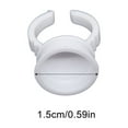 thumbnail image 3 of Maoww Disposable embroidered color ring cup, eyelash grafting ring, plastic ring, 3 of 9